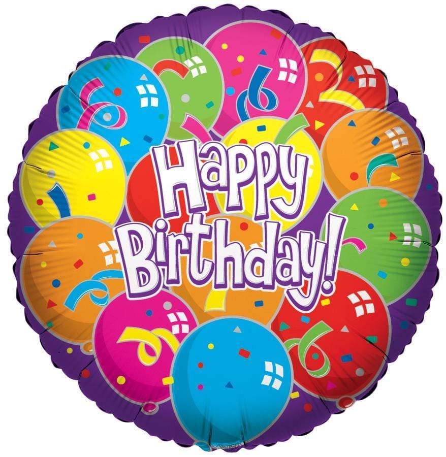 Happy birthday in balloons discount