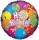 Happy Birthday Lots Of Balloons 18″ Balloon