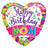 Convergram Mylar & Foil Happy Birthday Mom 18″ Balloon