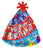 Convergram Mylar & Foil Happy Birthday Party Hat 18″ Balloon