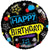 Convergram Mylar & Foil Happy Birthday Spray Graffiti 18″ Balloon