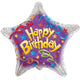 Happy Birthday Stars & Streamers 36″ Balloon