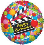 Convergram Mylar & Foil Happy Birthday The Movie 18″ Balloon