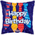 Convergram Mylar & Foil Happy Birthday Ties 18″ Balloon