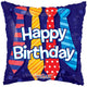 Happy Birthday Ties 18″ Balloon