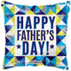 Happy Father's Day Geometric Holographic 18″ Balloon