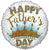 Convergram Mylar & Foil Happy Father's Day Holographic King Crown 18″ Balloon