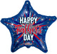 Happy Fathers Day Star 18″ Balloon