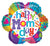 Convergram Mylar & Foil Happy Mom’s Day Flower 18″ Balloon