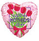 Feliz Día de la Madre Ramo de Flores Globo 18″