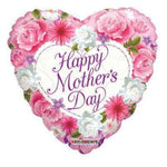 Convergram Mylar & Foil Happy Mother's Day Classic Flowers 18″ Balloon