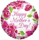 Feliz Día de la Madre Rosas Clásicas Globo 18″
