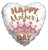 Convergram Mylar & Foil Happy Mother's Day Crown 18″ Balloon