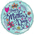 Convergram Mylar & Foil Happy Mother's Day Hearts & Flowers 18″ Balloon