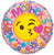 Convergram Mylar & Foil Happy Mother's Day 😘 Smiley Face 18″ Balloon