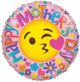 Happy Mother's Day 😘 Smiley Face 18″ Balloon
