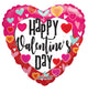Feliz Día de San Valentín Corazón Flotante Globo 18″