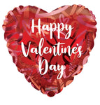 Convergram Mylar & Foil Happy Valentine's Day Heart 18″ Balloon