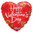 Convergram Mylar & Foil Happy Valentine's Day Hearts Arrows Holographic 18″ Balloon