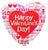 Convergram Mylar & Foil Happy Valentine's Day Love Messages 18″ Balloon