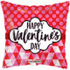 Happy Valentine's Day Square 18″ Balloon