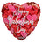 Convergram Mylar & Foil Happy Valentines Day Hearts 18″ Balloon