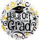 Hats off to the Grad 18″ Graduation Balloon