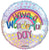 Convergram Mylar & Foil Have A Wonderful Day Holographic Rainbow 18" Foil Balloon