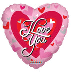 Convergram Mylar & Foil I Love You Big Heart 18″ Balloon