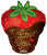 Convergram Mylar & Foil I Love You Chocolate Dipped Strawberry 18″ Balloon