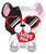Convergram Mylar & Foil I Love You Frenchie Bull Dog 18″ Balloon