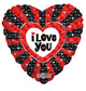 I Love You Lots Of Hearts 18″ Balloons