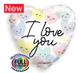 Te Amo Macarrón Corazones Globo 18″