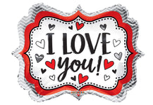 Convergram Mylar & Foil I Love You Marquee 18″ Balloon