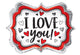 I Love You Marquee 18″ Balloon