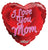 Convergram Mylar & Foil I Love You Mom Rose 18″ Balloon