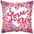 Convergram Mylar & Foil I Love You Mosaic Clear View 18″ Balloon