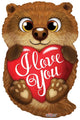 I Love You Otter 18″ Balloon
