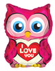 I Love You Owl 18″ Balloon