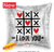Convergram Mylar & Foil I Love You Tic Tac Toe Holographic 18″ Balloon