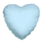 Convergram Mylar & Foil Light Blue Heart 18″ Balloon