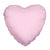 Convergram Mylar & Foil Light Pink Heart 18″ Balloon