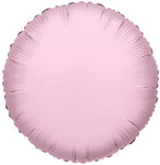 Convergram Mylar & Foil Light Pink Round 18″ Metallized Balloon