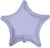 Convergram Mylar & Foil Lilac Star 18″ Balloon