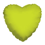Lime Green Heart 18″ Balloon