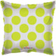 Lime Green Polka Dot Circles Clear View 18″ Balloon