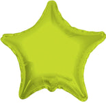 Convergram Mylar & Foil Lime Green Star 18″ Balloon