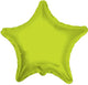 Lime Green Star 18″ Balloon