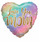 Love You Mom Rainbow 18″ Balloon