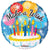 Convergram Mylar & Foil Make A Wish! Cake 18″ Holographic Balloon